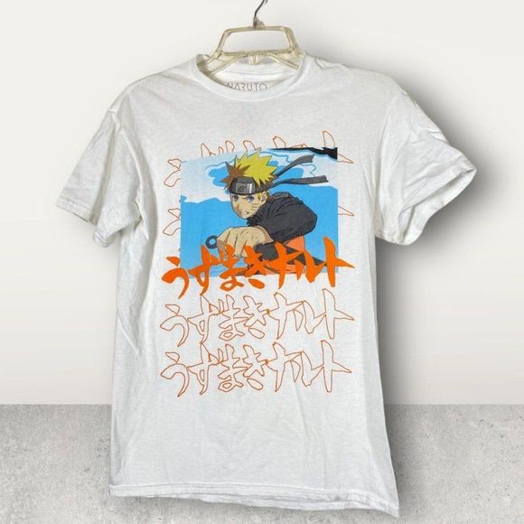Naruto Shippuden Collection 2002 Masashi Kishimoto Anime Graphic T-Shirt Size S - Picture 1 of 5